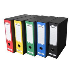 Tokos iratrendező A4, 8cm, Foroffice piros Tokos iratrendező Foroffice