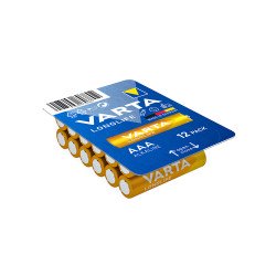 Elem AAA mikro LR03 Longlife BigBox 12 db/csomag, Varta Elem, akkumulátor, töltő Varta
