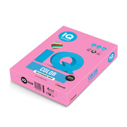 Másolópapír, színes, A3, 80g. IQ 500ív/csomag, neon rózsa Másolópapír színes IQ
