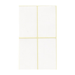 Etikett címke, 40x70mm, 15 lap, 4 címke/lap Etikett - címke Egyéb