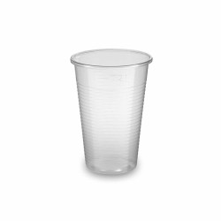 Pohár 2 dl műanyag 100 db/csomag átlátszó Asztali kiegészítők, kellékek Egyéb