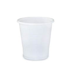 Pohár 1 dl műanyag 100 db/csomag fehér Asztali kiegészítők, kellékek Egyéb