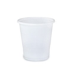 Pohár 1 dl műanyag 100 db/csomag fehér Asztali kiegészítők, kellékek Egyéb