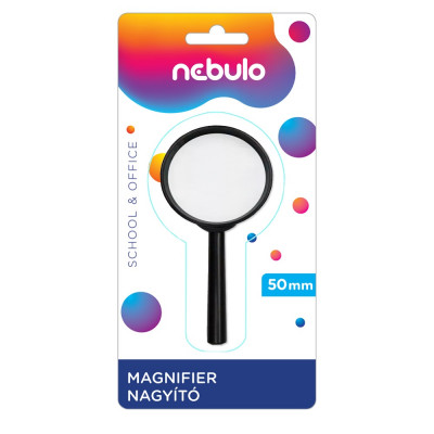 Nagyító, o 50 mm, műanyag, 4x, Nebulo