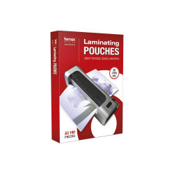 Lamináló fólia A3, 80 micron ( 303x426mm) 100 db/doboz, Fornax Kötészeti kellék Fornax