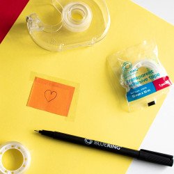 Ragasztószalag 19mmx33m Bluering® egyesével csomagolt Ragasztószalag Bluering