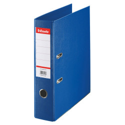 Iratrendező A4, 7,5cm, PP élvédő sínnel, Esselte Standard Vivida kék Iratrendező Esselte
