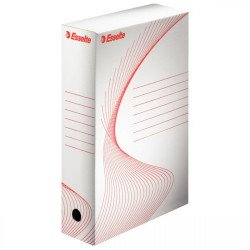 Archiváló doboz boxy 80mm, 128080/128001 Esselte fehér Archiválás Esselte