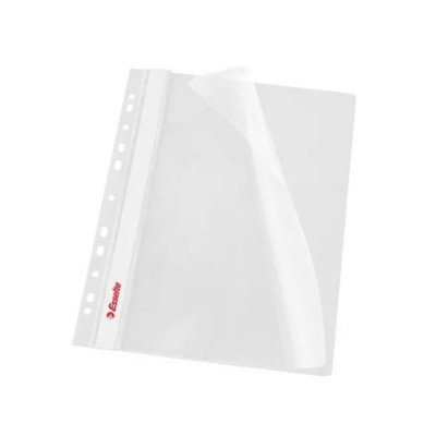 Gyorsfűző lefűzhető A4, PP 10 db/csomag, Esselte Vivida fehér