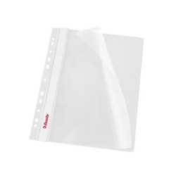 Gyorsfűző lefűzhető A4, PP 10 db/csomag, Esselte Vivida fehér Gyorsfűző műanyag Esselte