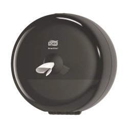Adagoló toalettpapírhoz Mini tekercses Smart One® műanyag T9 Elevation Tork fekete_681008 Adagolók, tárolók, készülékek TORK