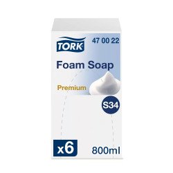 Habszappan 800 ml S34 Tork_470022 Habszappanok TORK