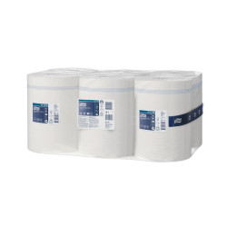 Kéztörlő 2 rétegű tekercses átmérő: 19 cm 6 tekercs/karton Plus M2 Advanced Tork_101250 fehér Papírtörlők TORK