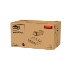 Szalvéta adagolóba 300 szál/csomag 24 csomag/karton N1 Counterfold Tork_10935 fehér Szalvéták TORK