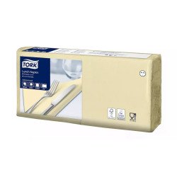 Szalvéta 2 rétegű 1/4 hajtás lapméret: 32,8 x 32,5 cm 200 lap/csomag Lunch Tork_477153 pezsgő Szalvéták TORK