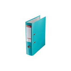 Iratrendező A4, 7,5cm, élvédő sínnel, 11282 Esselte Economy türkiz Iratrendező Esselte