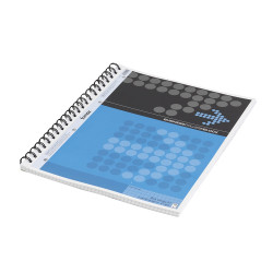 Spirálfüzet A4, 70lap vonalas perforált lyukasztott Fornax 10310 Spirálfüzet Fornax