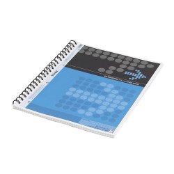 Spirálfüzet A4, 70lap vonalas perforált lyukasztott Fornax 10310 Spirálfüzet Fornax