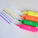 Szövegkiemelő lapos test Bluering® sárga