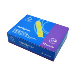 Szövegkiemelő lapos test Bluering® sárga Szövegkiemelő Bluering