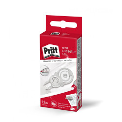 Hibajavító betét 6mmx12m cserélhető betétes rollerhez Pritt Hibajavító roller Pritt