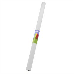 Krepp-papír 50x200cm, 01 fehér Karton, krepp papír Egyéb