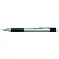 Golyóstoll 0,7mm, zöld test, Zebra F-301, írásszín kék Golyóstoll Zebra