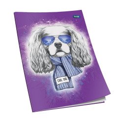 Füzet A4, 52lap, sima 60 g. papír, Educa Iskolai füzet Educa