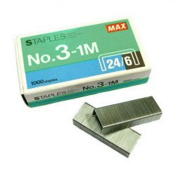 Tűzőkapocs 24/6 Max Kapocs és adagoló Max