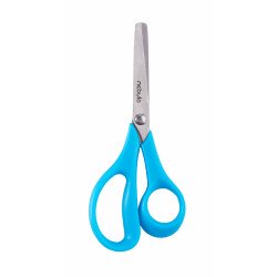 Olló 14cm, kerekített heggyel, ergonomikus, iskolai, Nebulo Ollók, kések Nebulo