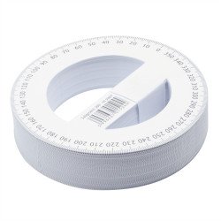 Szögmérő papír 360° Vonalzó, szögmérő Civis
