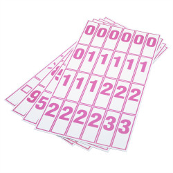 Szám-és jelkártya II-IV. o. Iskolai készségfejlesztő Civis