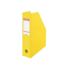 Iratpapucs 7cm, PVC/karton összehajtható Esselte Vivida sárga Iratpapucs Esselte