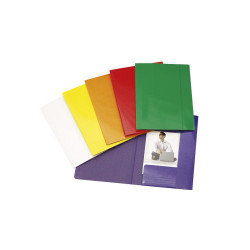 Gumis mappa A4, 600g. FC karton Glossy sárga Gumis mappa Egyéb