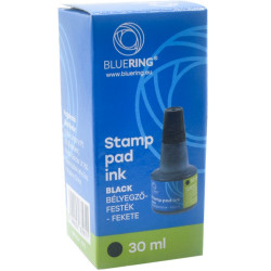 Bélyegzőfesték 30ml, Bluering® Flower fekete Bélyegző és kelléke Bluering