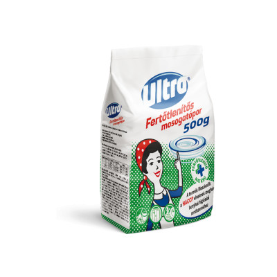 Mosogatópor fertőtlenítő hatással 500 g Ultra
