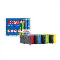 Mosogatószivacs 4 db/csomag formázott HoReCa BonusPRO_B118 Szivacsok, kendők, súrolók Bonus