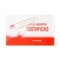 Fogvájó egyesével csomagolt celofános 1000 db/doboz Konyhai kiegészítő Egyéb