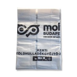 Szemeteszsák/zöldhulladék gyűjtő zsák biológiailag lebomló 120 liter 10 db/tekercs Szemeteszsák Egyéb