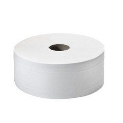 Toalettpapír 2 rétegű közületi átmérő: 26 cm 1900 lap/380 m/tekercs 6 tekercs/csomag Jumbo T1 Tork_64020 fehér Toalettpapírok TORK