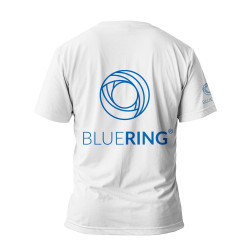 Rövid ujjú póló XL fehér Munkaruha Bluering