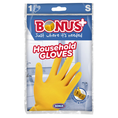 Gumikesztyű S háztartási Bonus_B378