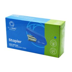 Tűzőgép 50lap 24/6 26/6 24/8, könnyített tűzés Bluering® kék Tűzőgép Bluering