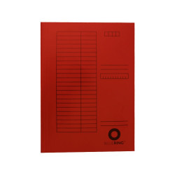 Gyorsfűző A4, karton 230g Bluering® piros Gyorsfűző papír Bluering