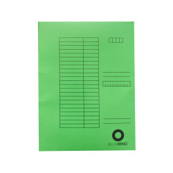 Gyorsfűző A4, karton 230g Bluering® zöld Gyorsfűző papír Bluering