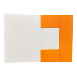 Iratgyűjtő, táblázatos pólyás dosszié A4, 230g. karton Bluering® narancssárga Pólyás dosszié Bluering