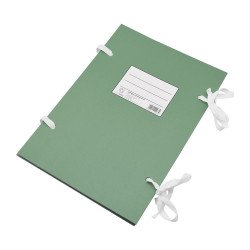 Szalagos irományfedél A4, 1m-es szalaggal Bluering® zöld Szalagos irományfedél Bluering