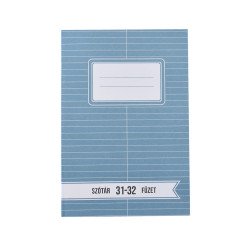 Füzet iskolai A5, 32lap, szótár 31-32 LYNX Iskolai füzet Lynx