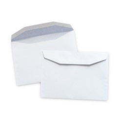 Boríték LC/5 enyvezett bélésnyomot 162x229mm Bluering® fehér Boríték Bluering