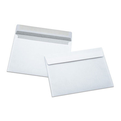 Boríték LC/6 enyvezett bélésnyomott 114x162mm Bluering® fehér